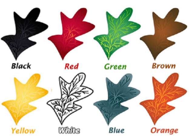 Pick your colored leaf 
